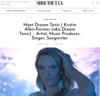 Shout Out LA: Artist Interview